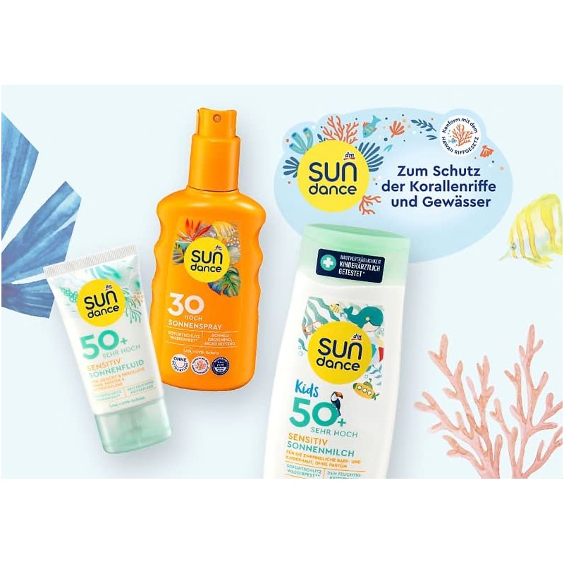 SUNDANCE Kids Sensitive Sun Lotion SPF 50+ 200 ml