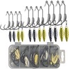 Njord Kalastus Offset Hook with Weight and Spinner Blade Set