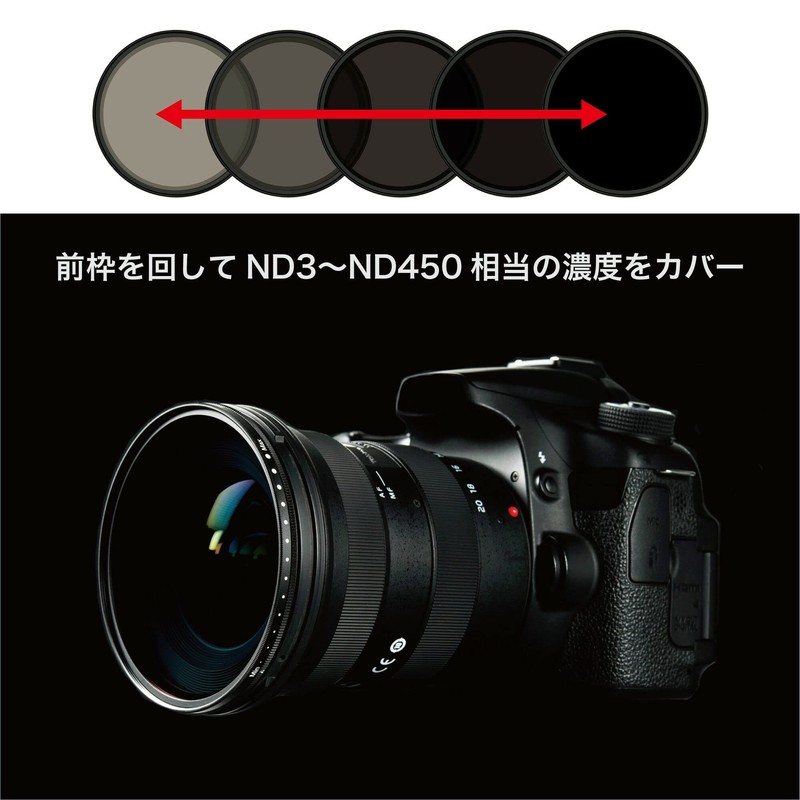 variable nd initial 82mm