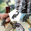 Hephis Heavy Duty Key Chain Bottle Opener,Carabiner Car Key Chains