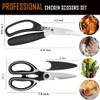 Kitchen Shears Heavy Duty Kitchen Scissors,Poultry Shears & Meat Cutter