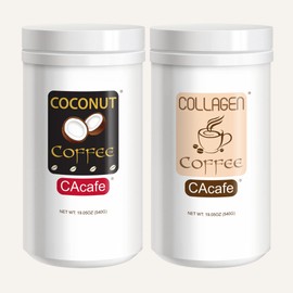 Coconut Coffee and Collagen Coffee (2-Pack)