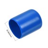 sourcing map 15pcs Rubber End Caps 20mm ID Vinyl Round