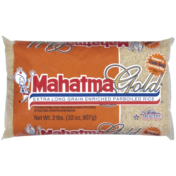 Mahatma: Extra Long Grain Parboiled Gold Rice, 32 oz