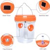 Solar Wasp Traps Outdoor Hanging Bee Trap Yellow Jacket Traps