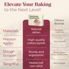 Sourdough Bread Baking Supplies with 2 Banneton Bread Proofing Basket