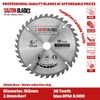Saxton TCT Circular Wood Saw Blade 165mm x 20mm (16mm