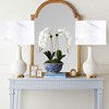 PIKOPIKO 1pcs Medium Lampshade White Marble Patterned Lamp Shade For