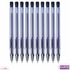 CLARO Technik Ballpoint Pens, BLACK, Fine Point (0.7mm), Pack of
