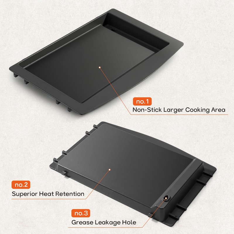 Onlyfire 7599 Genesis II Griddle Replacement for Weber Genesis II