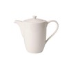 Villeroy und Boch For Me Kaffeekanne, Premium Porzellan, Weiß, 16