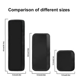 NETILGEN Brown Flower Refrigerator Door Handle Covers Set of 6, Antiskid Protector for Fridge Oven Dishwasher Keep Your Kitchen Appliance Clean from Smudges, Food Stains