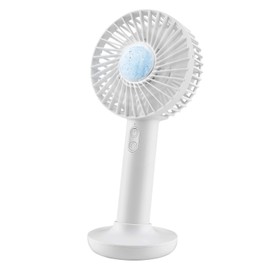 SAVIOR COOL Portable Handheld Fan with Ice Cooling, Rechargeable Mini Air Conditioner with Up to 10 Hours of Battery Life, 3 in 1 Portable Fans for Travel Outdoor, Gifts for Women