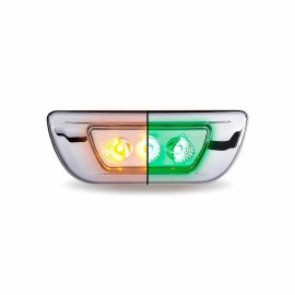 trux accessories Kenworth T680/T700 PET 579 CAB MARKER LIGHT-DUAL REVOLUTION AMBER/GREEN