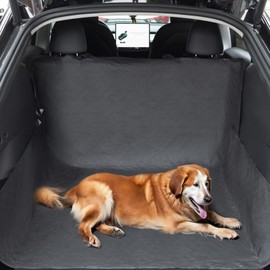 Vivo Technologies 2×Dog Car Boot Protector Boot liner Backing Boot Seat Covers Waterproof Pet Back Seat Cover Car Boot Liner 2 in 1 Rear Car Seat Hammock Dog Protector 135×118cm