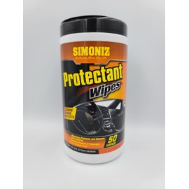 3 Pack of 50 Count Professional Quality Protectant Wipes ~ Cleans, Shines & Protects!
