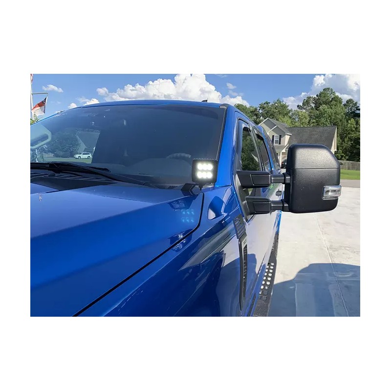 DYSO Fit 17-22 Ford F250 F350 LED Light Pod Hood