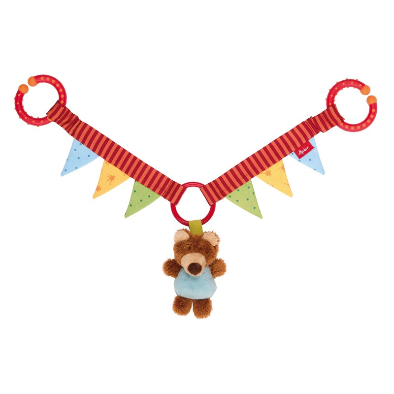 Sigikid Sigikid41440 Pram Chain' Bear'-17 x 47 x 6 cms,
