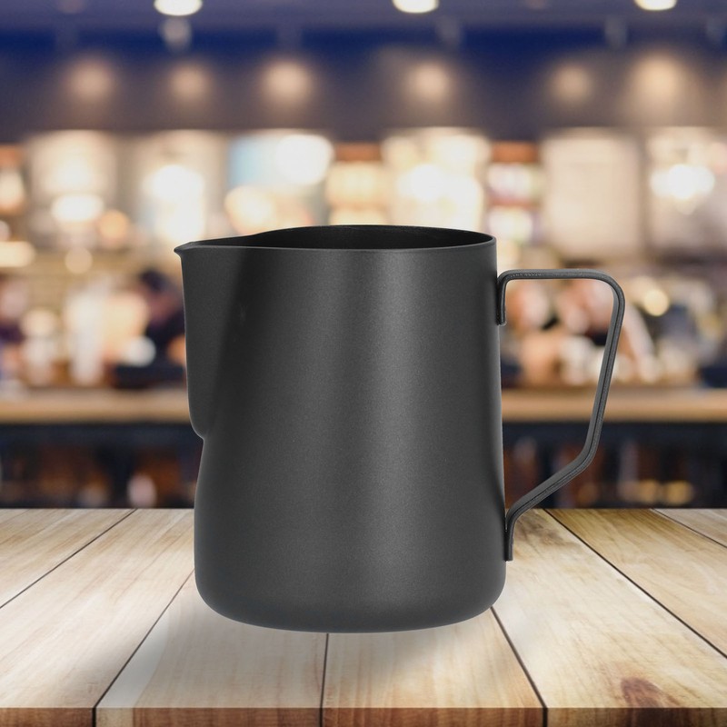 600ml Pointed Mouth Milk Frothing Pitcher Stainless Steel Thickened Milk