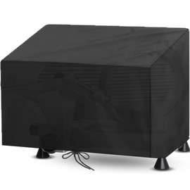 Adortec Meat Slicer Dust Cover for 10" Commercial Slicer, Compatible with BESWOOD 250, VEVOR, KWS, and All Table Top Electric Deli Slicers with 10 Inch Blade, Black