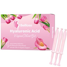 Feminine Care Moisturizing Gel, Long-Lasting Relief for Dryness, pH Balance Support & Freshness (12-Pack)