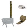 FIREHIKING Stove Pipe Wrap Heat-resistant Camping Tent Stove Pipe Protector