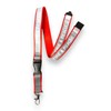 20mm Red Fire and Rescue Reflective Lanyard Safety Breakaway &