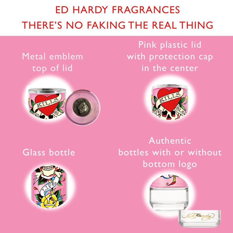 Christian Audigier Ed Hardy Perfume for Women, 3.4 fl. oz.