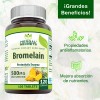 Bromelina Enzima Digestion Anti Infamatoria Mayor Absorcion Sabor Sin Sabor