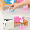 RoleDes Liquid Laundry Detergent Dispenser Set with Shelf and Bamboo