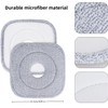True & Tidy® 2-Pack 9 inch Extra Thick Microfiber Pad