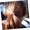 Beavorty 5 Pack Fuzzy Hair Scrunchies Hair Bands Elastic Ponytail