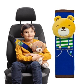 FZSECRIU Pack of 2 Children's Seat Belt Pads, Car Seat Belt Protector, Children's Car Seat Belt Pads, Car Seat Belt Padding Children