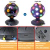 Spinning Disco Ball LED Night Light Projector 360° Rotary Speed/Brightness