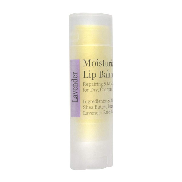 RD Alchemy - 100% Natural & Organic Moisturizing Lip Balm Best for Dry, Chapped, & Cracked Lips - Beeswax, Shea Butter, Essential Oils, & More - Best Hydrating Lip Balm for Men and Women. (Lavender)