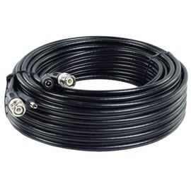 Part King 10m CCTV Security Camera Cable Lead BNC & 12v Power to Connect DVR to HD CCTV Camera