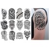 12 Sheets Tribal Tattoos Maori Design Tattoos Men Tattoos