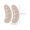 NOLITOY 8pairs Non- Wear Heel Stickers Breathable Front Palm Pads