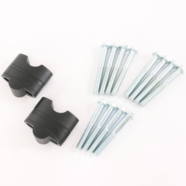 Bar Rise Adapter Kit STD Diameter 22.2mm for Handle 24-39mm Handle Up Spacer Black