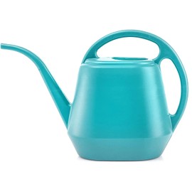 Fasmov Plastic Watering Can, Bright Blue, 1-Gallon