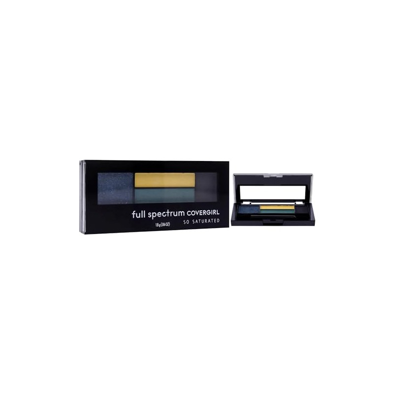Covergirl So Saturated Quad Palette, Eclipse, 0.06 Ounce