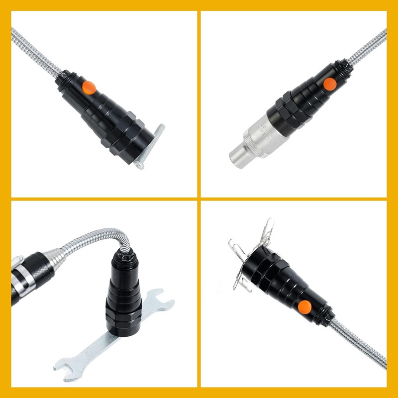 Magnetic Pickup Tool, Gifts for Men, Telescoping Magnet Flashlight, Gifts