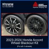 Avery Supreme Wrap Chrome Delete Wrap fitting the 2023-2025 Honda