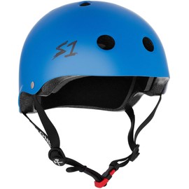S1 Mini Lifer Helmet for Skateboarding, BMX, and Roller Skating - EPS Fusion Foam, CPSC & ASTM Certified - Cyan Matte Small (19")