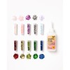 folia 5891 Organic Chunky Glitter Set Starlight, 10 Tins Including