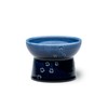 Neko-Ichi Bowl with Legs for Cats, Made in Japan (Blue,