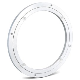 volumoon Rotating Ball Bearing, High Performance Rotating Bearing Turntable, Aluminium Alloy Rotary Bearing Turntable Round, Rotating Turntable High Performance for Dining Table TV Monitor - 10 Inch