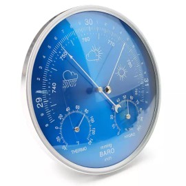 3 in 1 기압계 온도계 습도계 벽걸이 가정용 낚시 사무실 정원 야외 실내용 기상 관측소 3 in 1 Barometer Thermometer Hygrometer Wall Hanging Home Fishing Office Garden Outdoor Indoor Weather Station