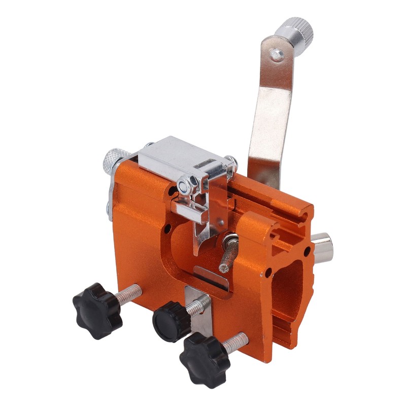 Portable Crank Chainsaw Sharpening Jig Stainless Steel Chainsaw Tooth Blade