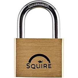 Henry Squire Lion Premium Solid Brass 5 pin Double Locking Padlock, 51 mm (Length)
